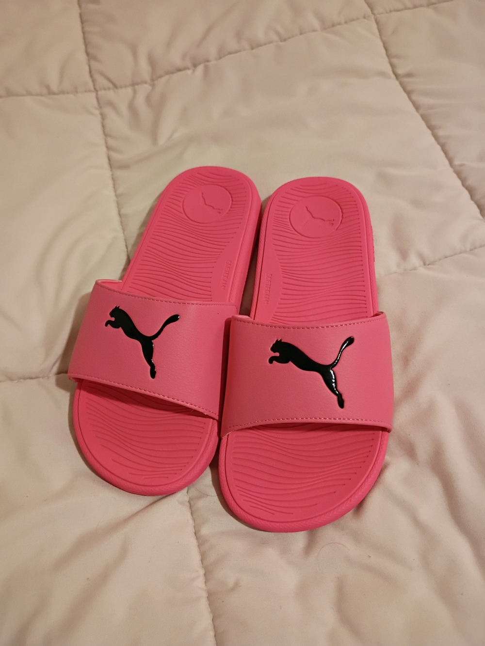 Puma Cool Cat Slide Sandals Pink Like New